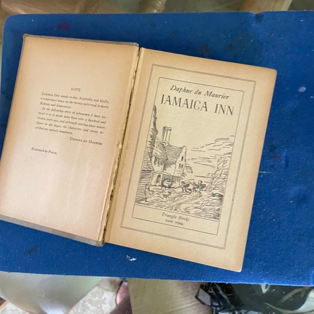 Daphne du Maurier Jamaica Inn‎ Triangle Books Vintage Adventure Novel